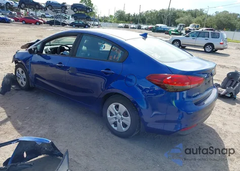 2018 Kia Forte Lx из США, поврежденный, VIN 3KPFK4A72JE236052